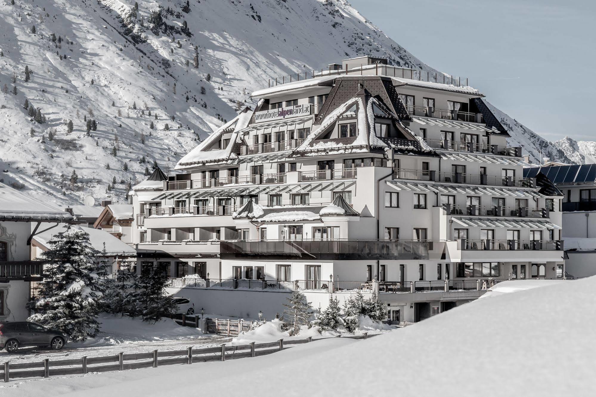 Hotel Alpenland Obergurgl Eksteriør billede