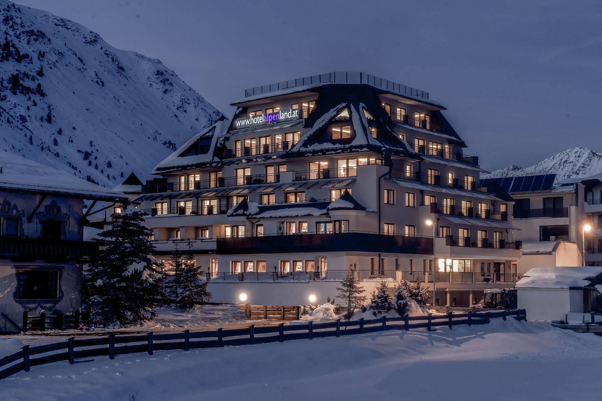 Hotel Alpenland Obergurgl Eksteriør billede