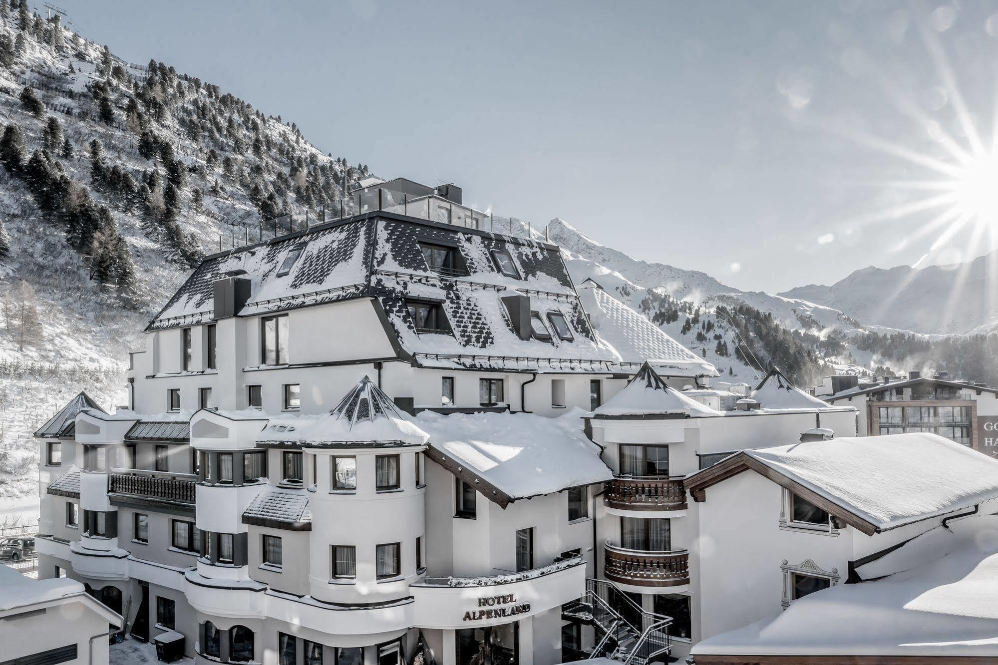 Hotel Alpenland Obergurgl Eksteriør billede